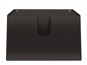 horizontal folder organizer black 02 3D Model