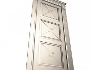 classic door 07 3D Model