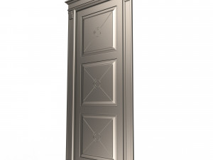 classic door 07 Modelo 3D