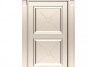 classic door 07 3D Model