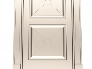 classic door 07 Modelo 3D