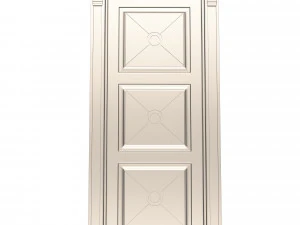 classic door 07 3D Model