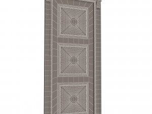 classic door 07 Modelo 3D