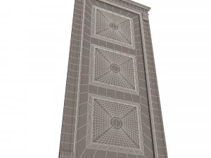 classic door 07 3D Model