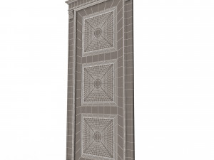 classic door 07 Modelo 3D