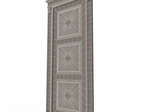classic door 07 3D Model