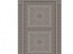 classic door 07 Modelo 3D