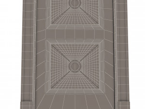 classic door 07 Modelo 3D