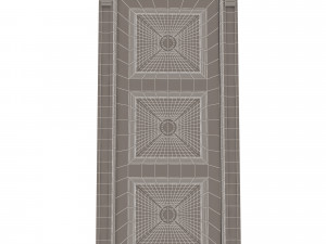 classic door 07 Modelo 3D