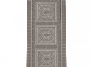classic door 07 3D Model