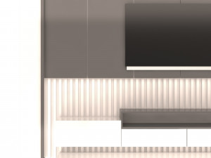 tv stand azer Model 3D