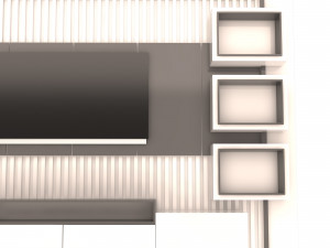 tv stand azer Model 3D