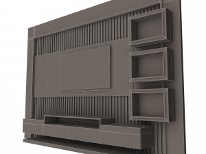 tv stand azer Model 3D