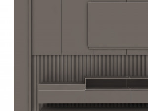 tv stand azer Model 3D