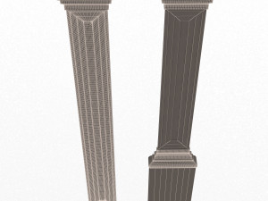 interior-exterior pilasters 3D Model