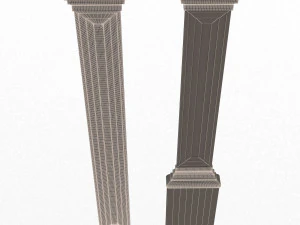 interior-exterior pilasters 3D Model