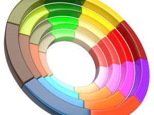 color wheel Modèle 3D