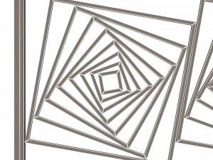 barandilla de hierro forjado Modelo 3D