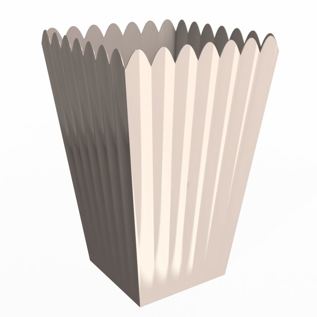 popkorn cup Modèle 3D .c4d .max .obj .3ds .fbx .stl .blend 
