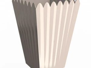 taza de palomitas de maiz Modelo 3D