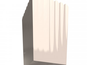 popkorn cup Modèle 3D