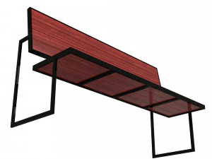street bench 3D Model