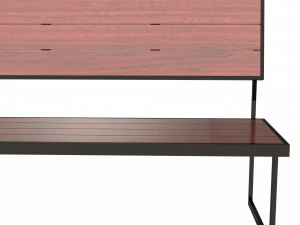 street bench 3D Model