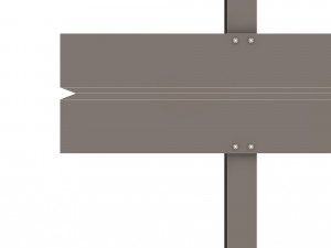 wooden sign Modelo 3D