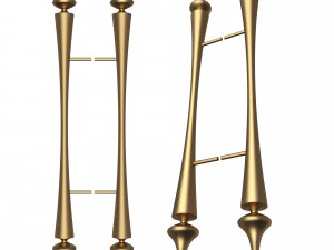 kapı kolu 03 3D Model