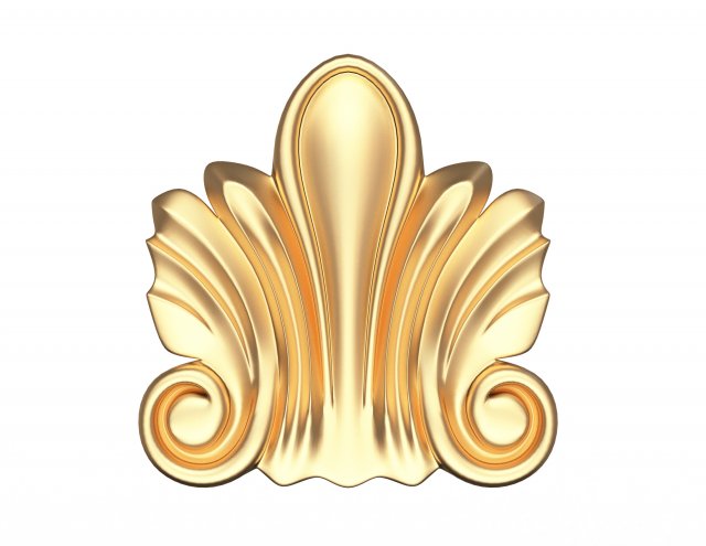 corbel carved 03 Modèle 3D .c4d .max .obj .3ds .fbx .stl .blend 