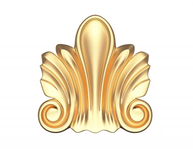corbel carved 03 3D Model .c4d .max .obj .3ds .fbx .stl .blend 