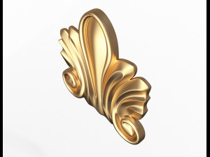 corbel carved 03 Modèle 3D