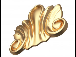 corbel carved 03 Modèle 3D