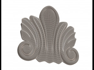 corbel carved 03 Modèle 3D