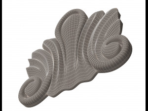 corbel carved 03 Modèle 3D