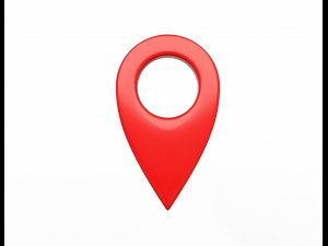 map pointer 3D 模型