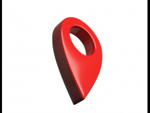 map pointer 3D 模型
