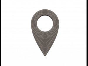 map pointer 3D 模型