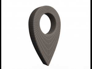 map pointer 3D 模型