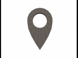 map pointer 3D 模型