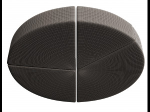 pie graph 3D Model