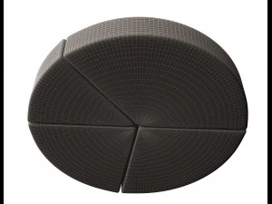pie graph 3D Model