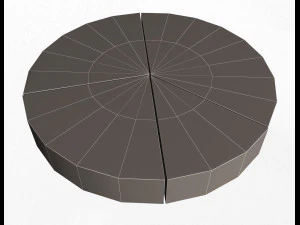 pie graph 3D Model