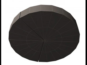 pie graph 3D Model