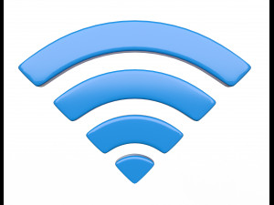 wifi symbol model Modello 3D