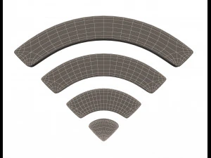 wifi symbol model 3D Model