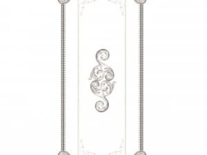 carved decoration panel 02 3D Model