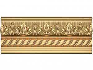 cornice decoration molding 02 3D मॉडल