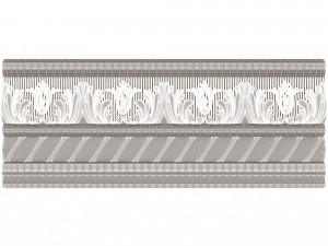 cornice decoration molding 02 3D मॉडल