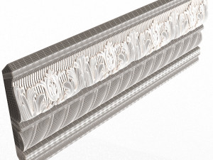 cornice decoration molding 02 3D मॉडल